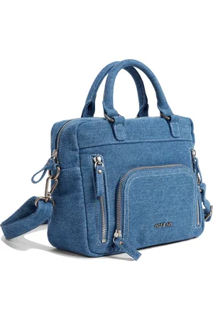 Nat & Nin Sac à main jean en coton