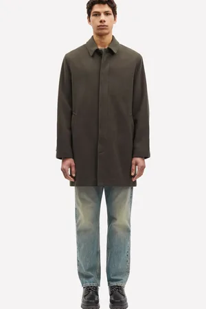 Samsøe Samsøe Manteau col classique en laine mélangée