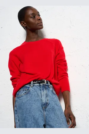 MAISON 123 Pull col rond en cachemire