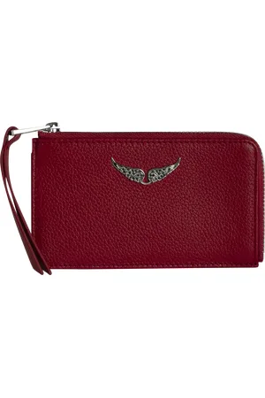 Zadig & Voltaire Porte-cartes en cuir velours