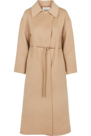Bash Manteau long col asymétrique