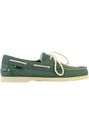 SEBAGO Mocassin à lacets 100z washed canvas