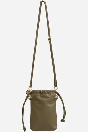 LA COQUE FRANCAISE Pochette bandoulière en cuir