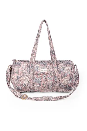 BINDI ATELIER Sac weekend hati sepia en coton