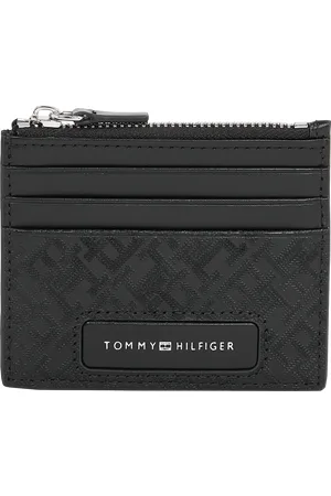 Tommy Hilfiger Porte-cartes en cuir à motif