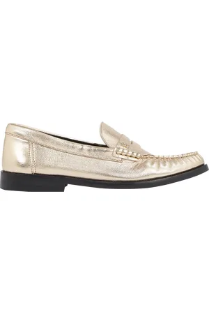 Tommy Hilfiger Mocassins en cuir métallissé