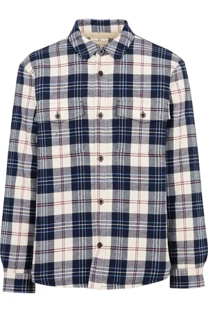 GANT Surchemise en coton mélangé à carreaux