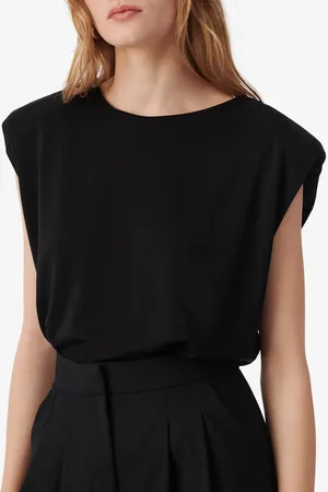 IRO Tee-shirt manches courtes à épaulettes