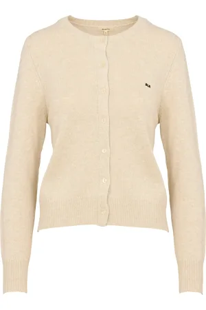 Bellerose Gilet col rond en laine mélangée