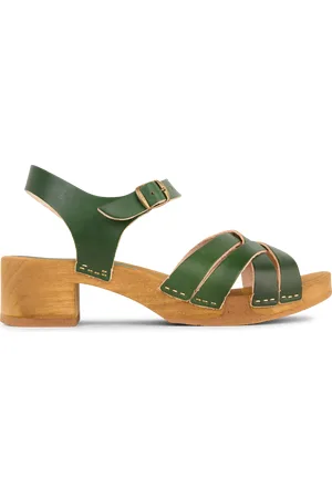 BOSABO Sandales bridées à talon en cuir