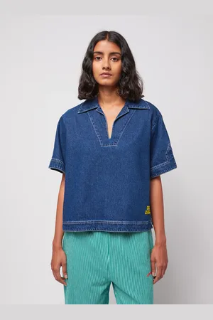 Bobo Choses Tee-shirt ample Col V en coton