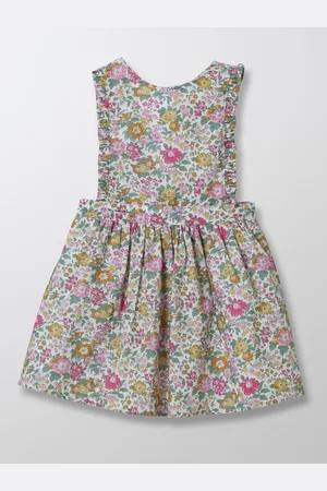 CYRILLUS Robe-tablier en tissu liberty