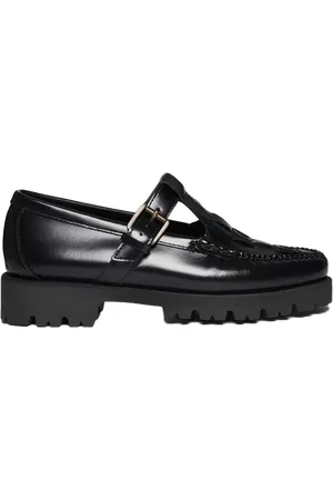 G.H. Bass Mocassins en cuir tressés