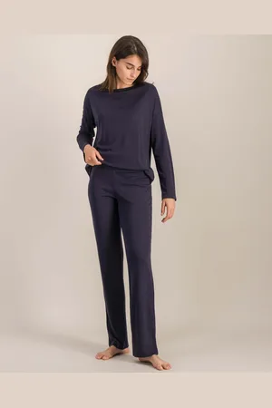 Angarde Bas de pyjama femme, marine