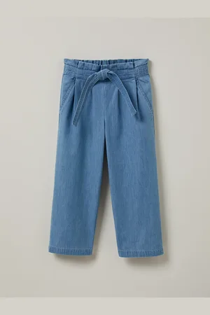 CYRILLUS Pantalon large en denim light