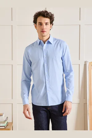 CYRILLUS Chemise popeline rayée slim fit