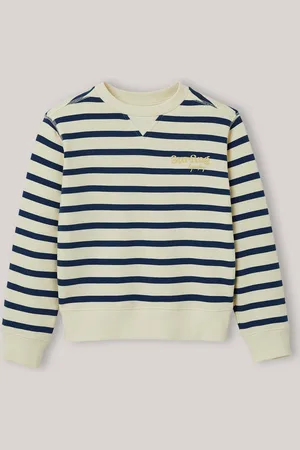 CYRILLUS Sweat rayé en coton biologique