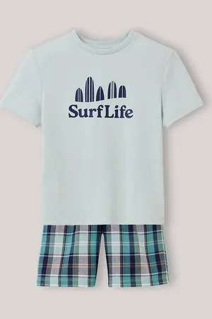 CYRILLUS Pyja-short surflife en coton biologique