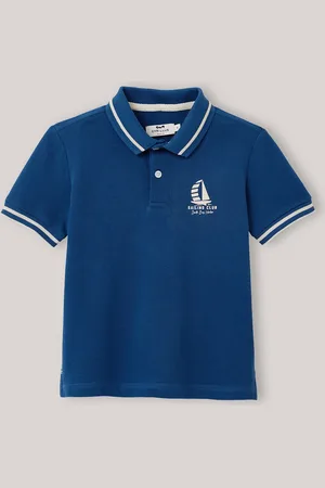 CYRILLUS Polo en maille piquée en coton biologique