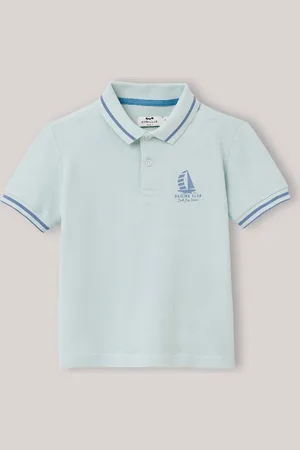 CYRILLUS Polo en maille piquée en coton biologique