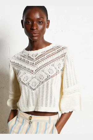 Louise Misha Pull col rond coton bio