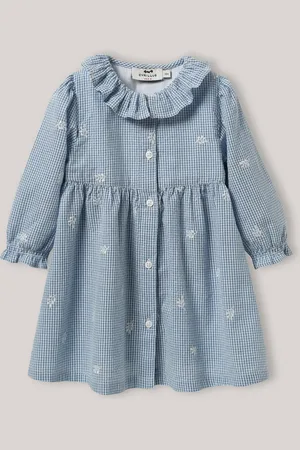 CYRILLUS Robe en vichy brodée