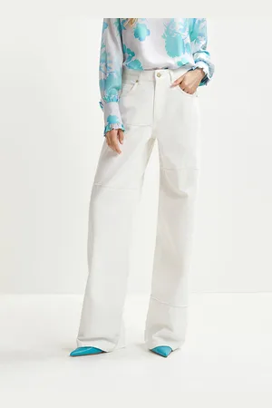Essentiel Antwerp Jean droit patchwork en coton