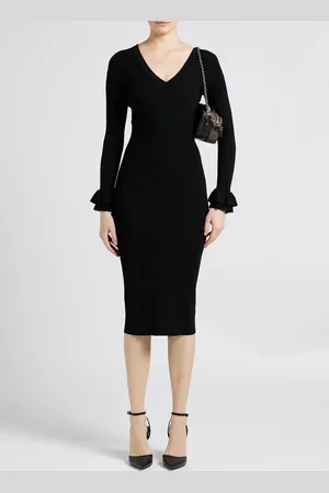 Michael Kors Robe midi Col V