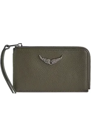 Zadig & Voltaire Porte-cartes en cuir velours