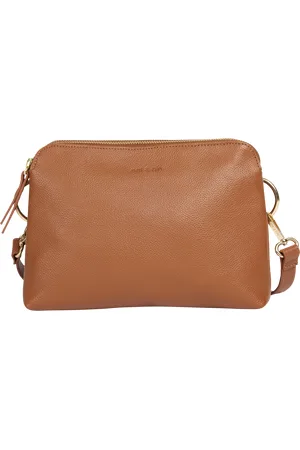 Nat & Nin Sac bandoulière en cuir grainé