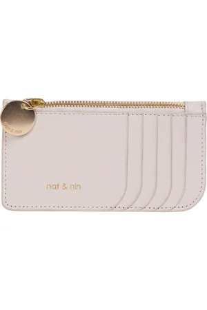 Nat & Nin Porte-cartes zippé en cuir