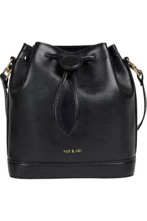 Nat & Nin Sac seau en cuir