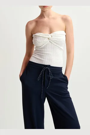 Essentiel Antwerp Bustier en maille gaufrée
