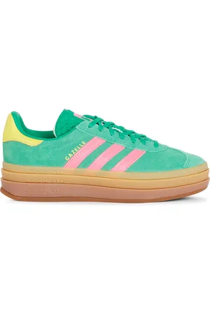 adidas Baskets basses compensées en cuir