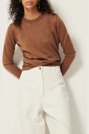 Sessun Pull col rond en laine