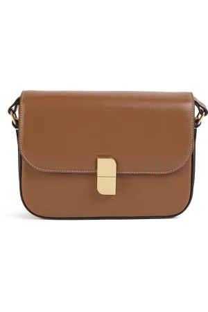 Nat & Nin Sac bandoulière à rabat en cuir