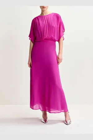 Essentiel Antwerp Robe longue col rond imprimée