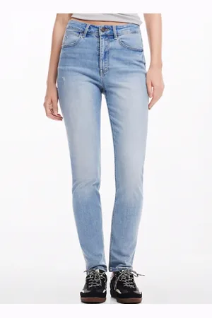 Desigual Jean slim en coton mélangé