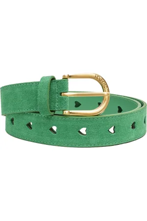 Fabienne Chapot Ceinture cœurs en cuir