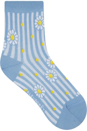 Bleuforêt Chaussettes en coton mélangé imprimé