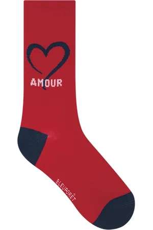 Bleuforêt Chaussettes en coton mélangé imprimé