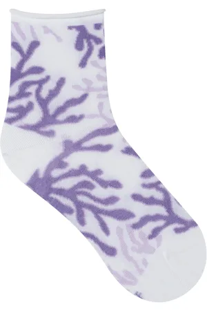 Bleuforêt Chaussettes en coton mélangé imprimé