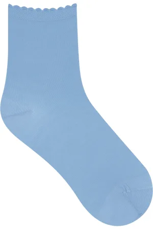 Bleuforêt Chaussettes mi-hautes en coton mélangé