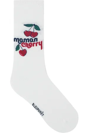 Bleuforêt Chaussettes en coton mélangé imprimé