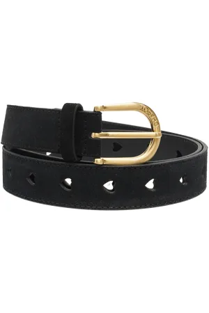 Fabienne Chapot Ceinture cœurs en cuir