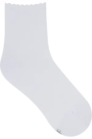 Bleuforêt Chaussettes mi-hautes en coton mélangé
