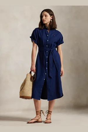 Ralph Lauren Robe chemise en lin