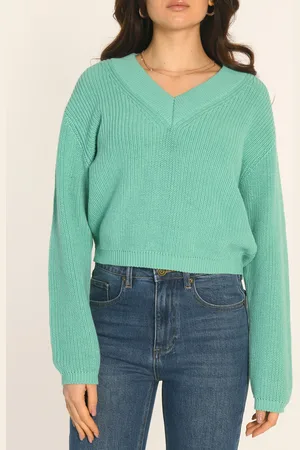 Kookai Pull droit à Col V