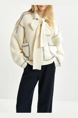 Essentiel Antwerp Cardigan ample boutonné à echarpe