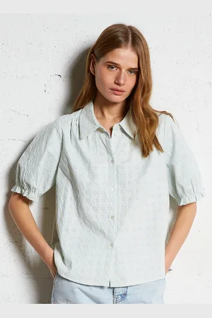 Bellerose Top col classique en cton